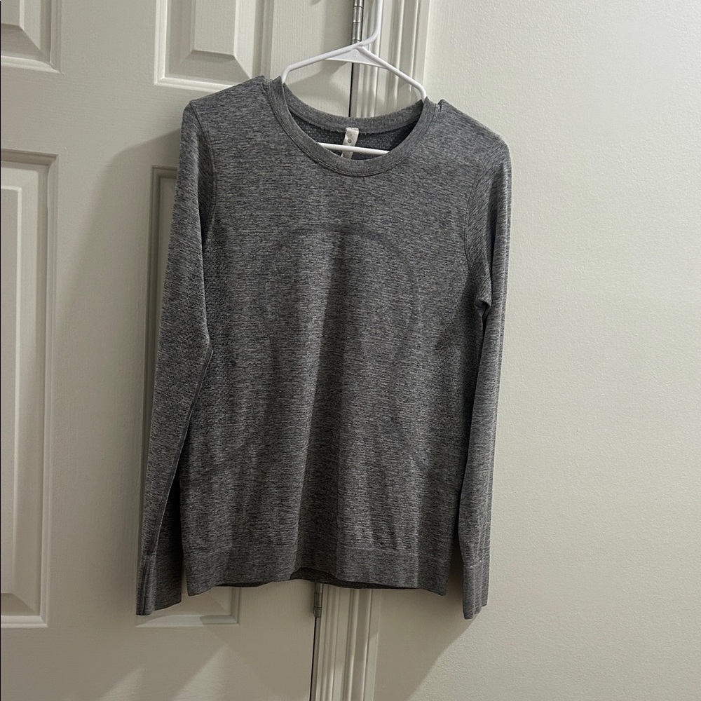 Gray Long Sleeve lululemon swiftly tech